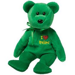 TY Beanie Baby - IRELAND the Bear (I Love Ireland) (UK Exclusive) (8.5 inch)