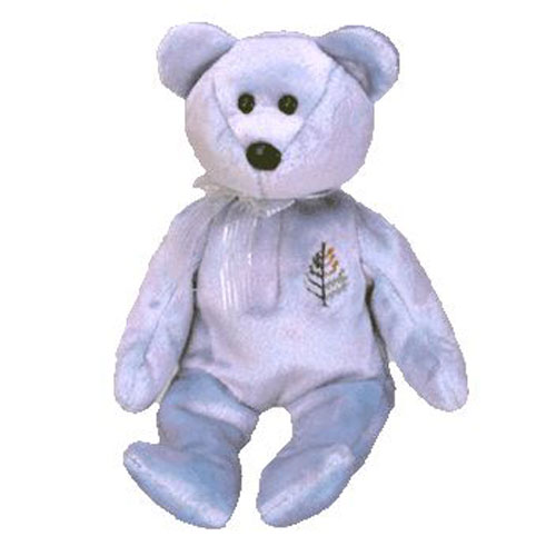 TY Beanie Baby - ISSY the Four-Seasons Hotel Bear ( Santa Barbara ) VERY RARE! (8.5 inch)