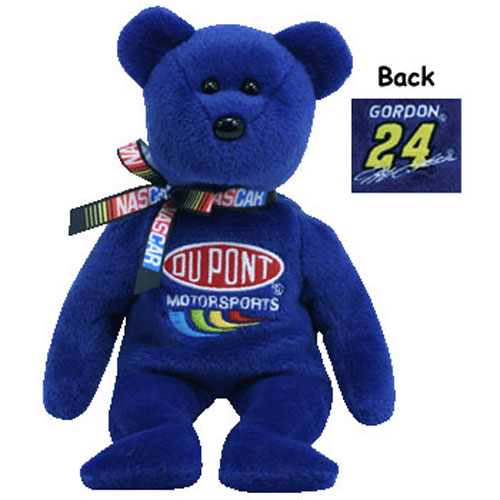 TY Beanie Baby - JEFF GORDON #24 the Nascar Bear (8.5 inch)