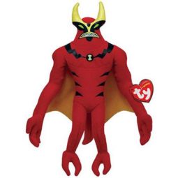 TY Beanie Baby - JET RAY ( Ben 10 Cartoon - UK Exclusive ) (9 inch)