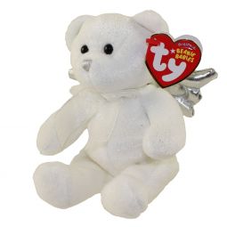 TY Beanie Baby - JUBILANT the Angel Bear (Silver Wings - Cracker Barrel Exclusive) (6.5 inch)