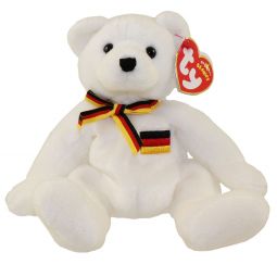 TY Beanie Baby - JURGEN the Bear (Europe Exclusive) (7.5 inch)