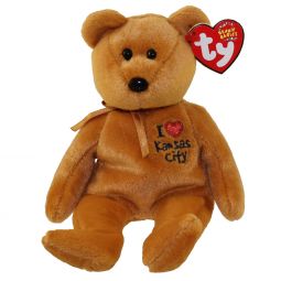 TY Beanie Baby - KANSAS CITY the Bear (I Love Kansas City - Show Exclusive) (8.5 inch)