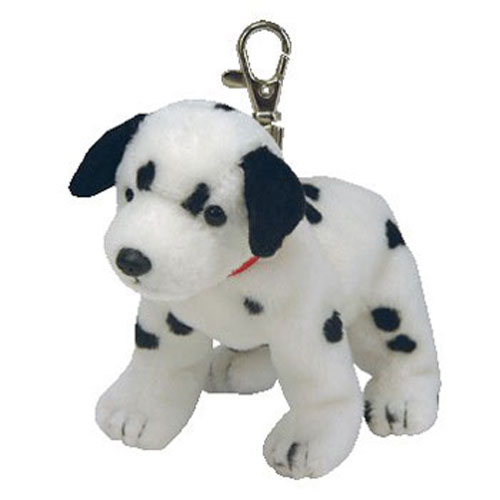 TY Beanie Baby - DIZZY the Dalmatian ( Metal Key Clip ) (5 inch)