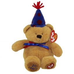 TY Beanie Baby - LAUGHTER the Bear (TY 20th anniversary) (8 inch)