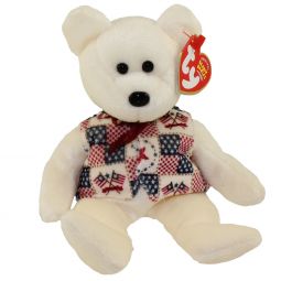 TY Beanie Baby - LIBERT-e the Bear ( Internet Exclusive ) (9 inch)