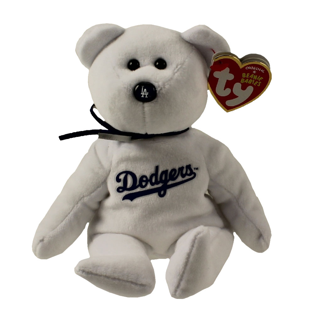 TY Beanie Baby - MLB Baseball Bear - LOS ANGELES DODGERS (8.5 inch)