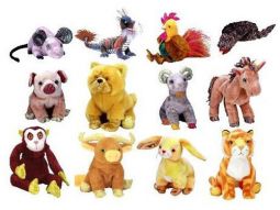 TY Beanie Babies - ZODIAC BEANIE BABIES ( Set of all 12 )