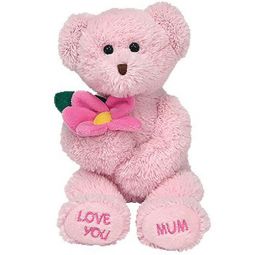 TY Beanie Baby - LOVE U MUM the Bear (Europe Exclusive) (8 inch)