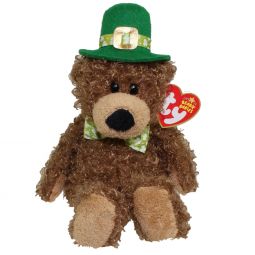 TY Beanie Baby - LUCKY O' DAY the Irish Bear (9 inch)