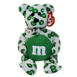 TY Beanie Baby - GREEN the M&M's Bear (Walgreen's Exclusive) (8.5 inch)