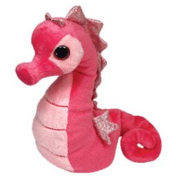 TY Beanie Baby - MAJESTIC the Pink Seahorse (6 inch)