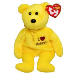 TY Beanie Baby - MALAYSIA the Bear (I Love Malaysia - Asia-Pacific Exclusive) (8.5 inch)