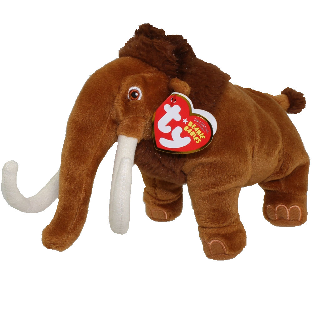 TY Beanie Baby - MANNY the Mammoth ( Ice Age 3 Movie Beanie ) (8.5 inch)