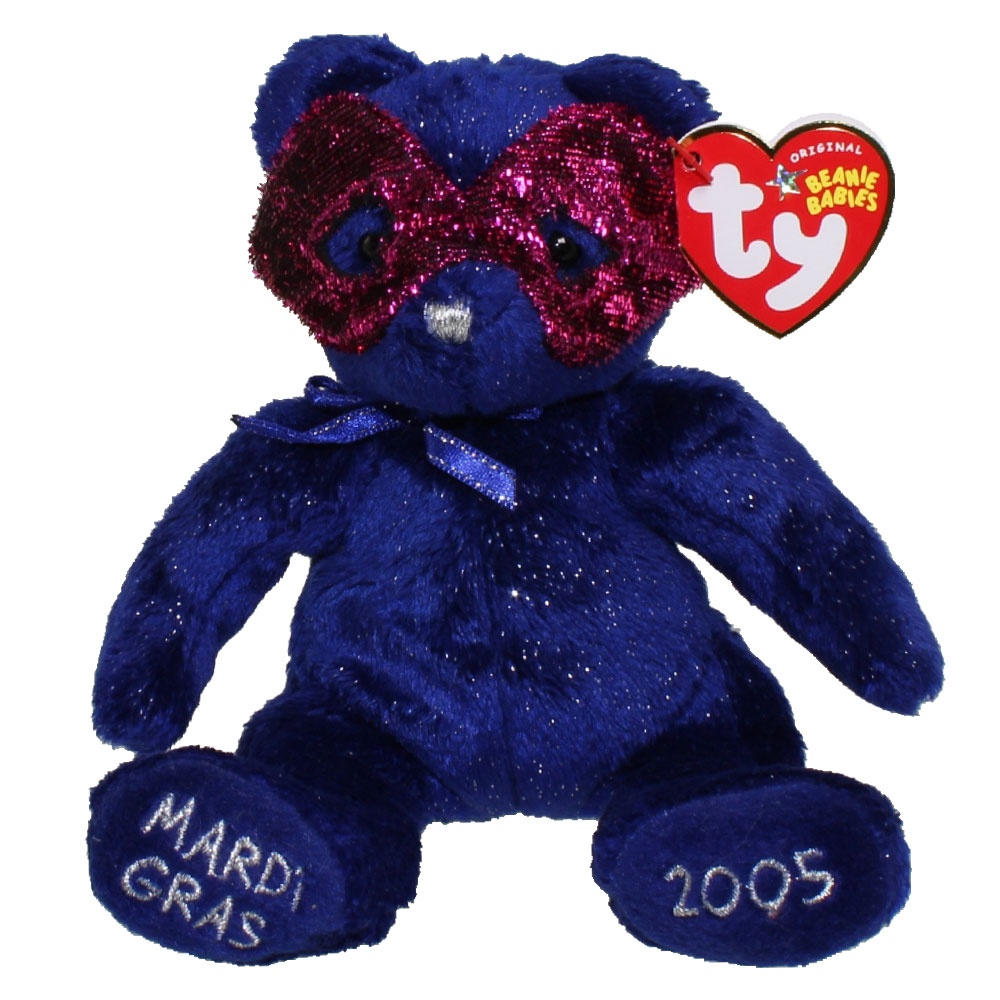 Ty Beanie Baby Mardi Gras The