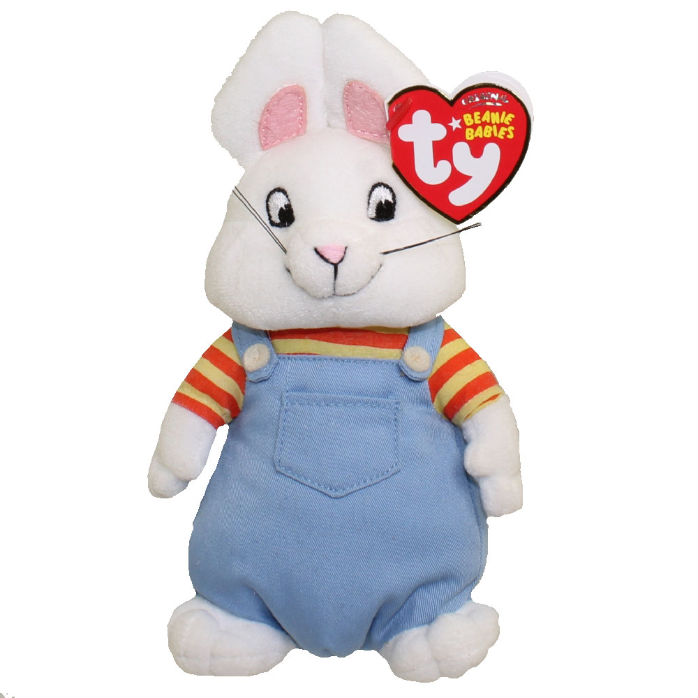 TY Beanie Baby - MAX the Rabbit (Nick Jr. - Max & Ruby) (7 inch)