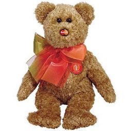 TY Beanie Baby - MC MASTERCARD Bear Anniversary Edition #4 (Credit Card Exclusive) (8.5 inch)