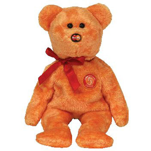 TY Beanie Baby - MC MASTERCARD Bear Anniversary Edition #5 (Credit Card Exclusive) (8.5 inch)