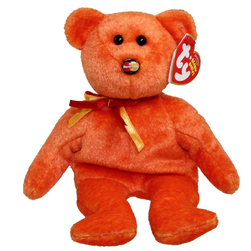 TY Beanie Baby - MC MASTERCARD VIII Bear (Credit Card Exclusive) (8.5 inch)