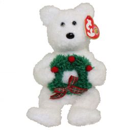 TY Beanie Baby - MERRIMENT the Bear (BBOM December 2006) (8.5 inch)