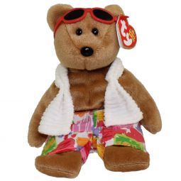 TY Beanie Baby - MIAMI the Bear (8.5 inch)