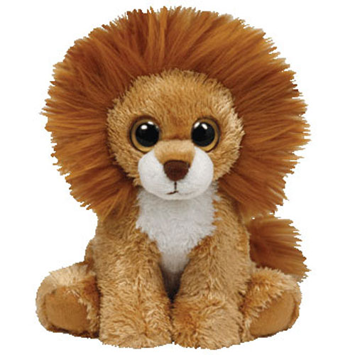 TY Beanie Baby - MIDAS the Lion (Big Eye Version)