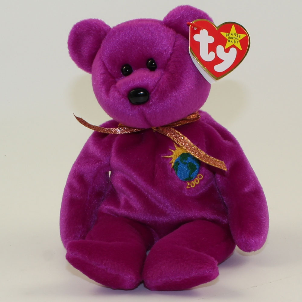 millennium bear beanie baby value