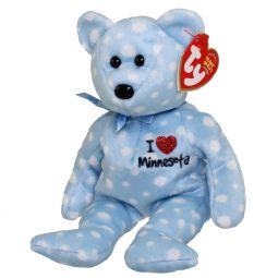 TY Beanie Baby - MINNESOTA the Bear (I Love Minnesota - State Exclusive) (9 inch)