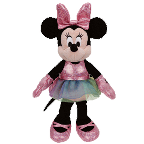 TY Beanie Baby - Disney Sparkle - MINNIE MOUSE (Ballerina) (8 inch)