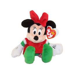 TY Beanie Baby - Disney - MINNIE MOUSE (Holiday Dress - Walgreens Excl) (7 inch)