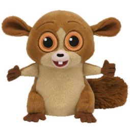 TY Beanie Baby - MORT the Lemur ( Penguins of Madagascar Movie Beanie ) (5 inch)