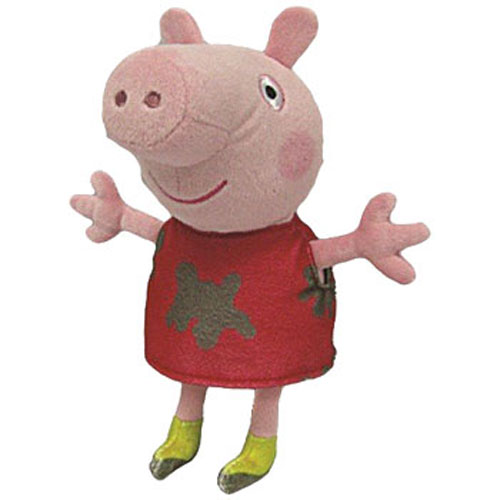TY Beanie Baby - MUDDY PUDDLES PEPPA the Pig (Peppa Pig) (6.5 inch)