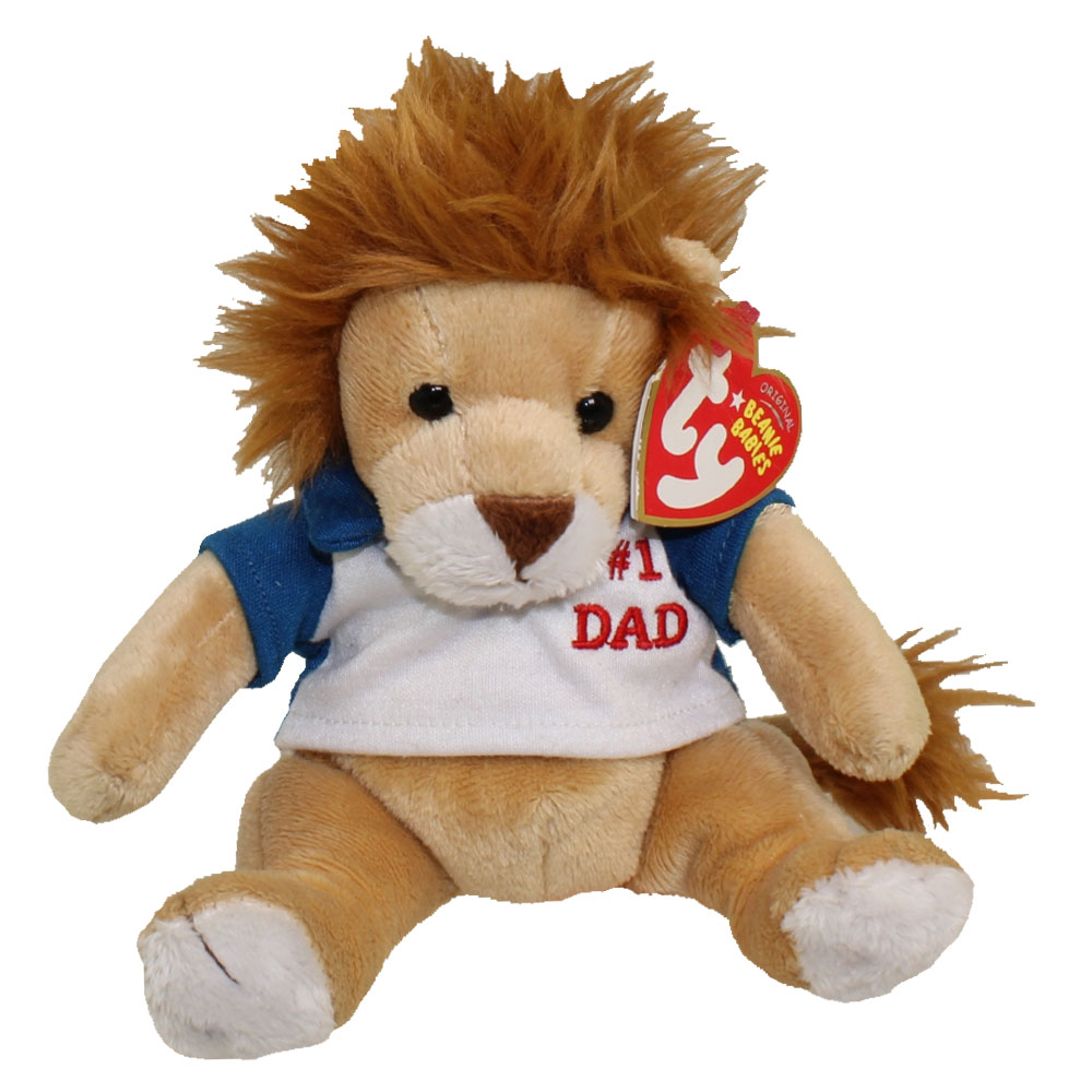 TY Beanie Baby - MY DAD the Father's Day Lion (7 inch)