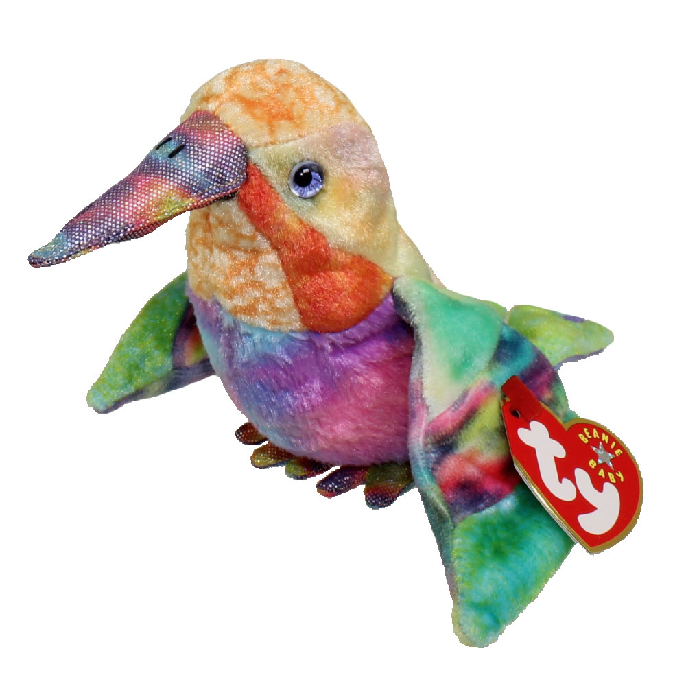 TY Beanie Baby - NECTAR the Hummingbird (6.5 inch