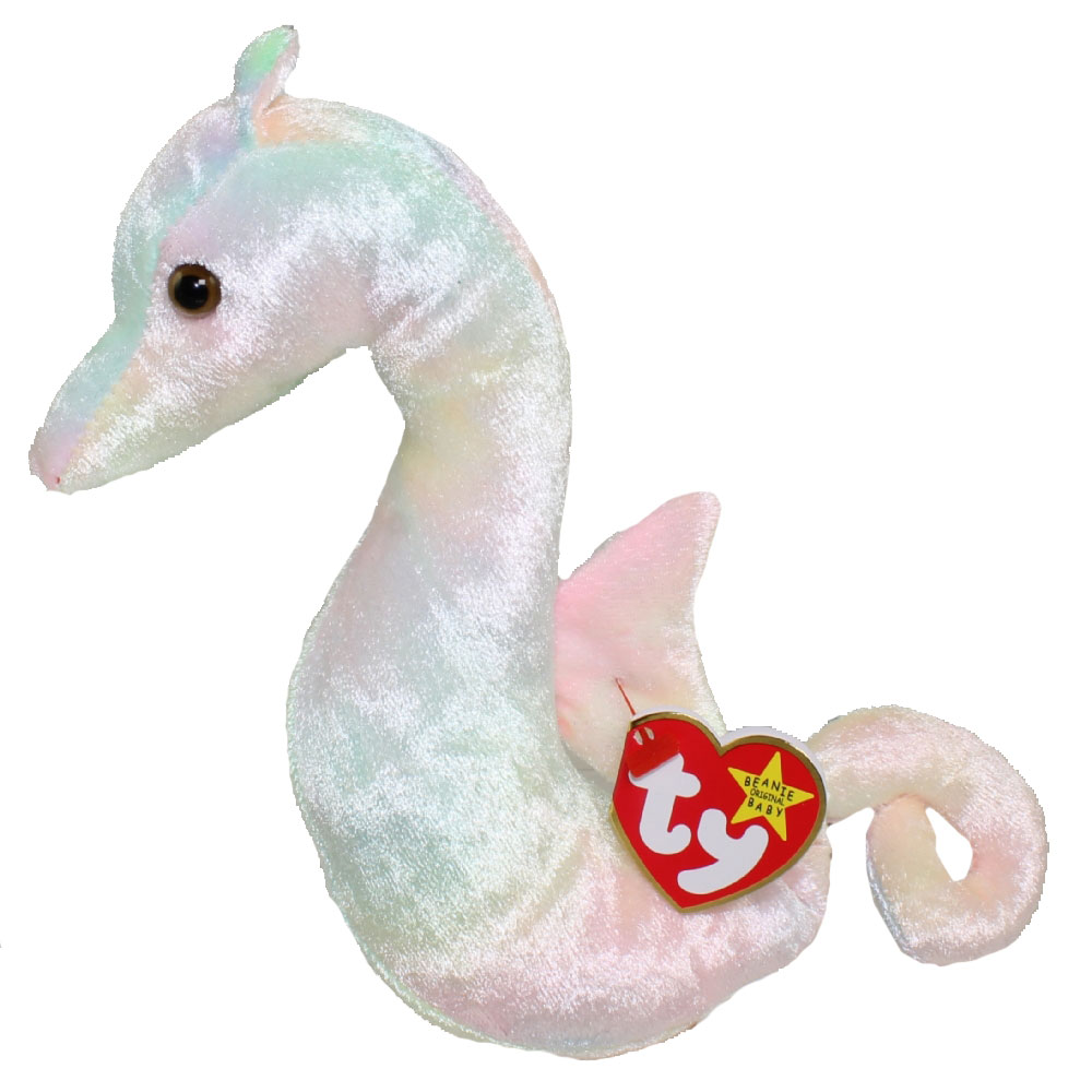 Neon 1999 Ty Beanie Babie Multicolor Ty-dye Seahorse 3up Boys Girls 4239 for sale online 