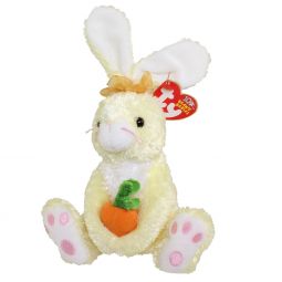 TY Beanie Baby - NIBBLIES the Yellow Bunny (6 inch)