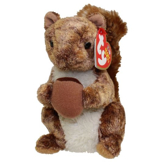 Ty Beanie Baby Plush Nutty The Squirrel 11th Generation 2002 Retired Style 4587 for sale online 