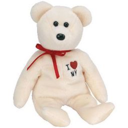 TY Beanie Baby - NEW YORK the Bear (N.Y. version - Show Exclusive) (8.5 inch)