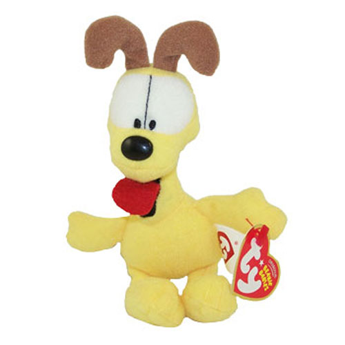 TY Beanie Baby - ODIE the Dog (DVD Exclusive) (Small Beanie - 7 x 2 inch)