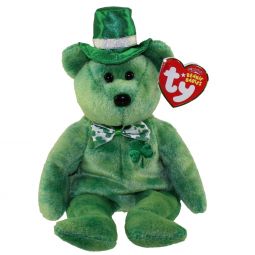 TY Beanie Baby - O'LUCKY the Bear (Internet Exclusive) (9.5 inch)