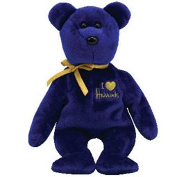 TY Beanie Baby - OMNIA the Bear (Gold Heart - Harrods UK Exclusive) (8.5 inch)