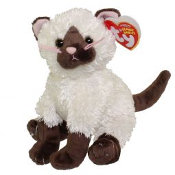 TY Beanie Baby - ORIENT the Siamese Cat (5.5 inch)