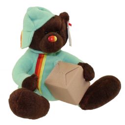 TY Beanie Baby - PACKER the Bear (UK Exclusive) (7 inch)