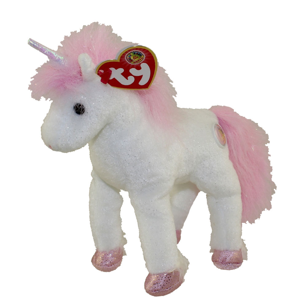 TY Beanie Baby - PALACE the Unicorn (BBOM April 2007) (7 inch)