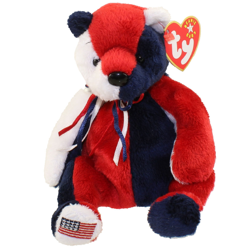 TY Beanie Baby - PATRIOT the Bear 