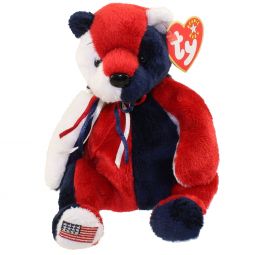 TY Beanie Baby - PATRIOT the Bear (Original Version) (7.5 inch)