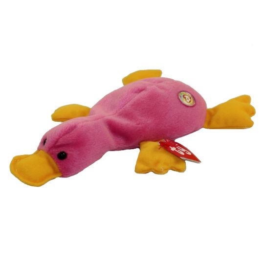 pink platypus stuffed animal