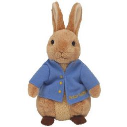TY Beanie Baby - PETER RABBIT the Bunny (Harrod's Gold Letter Version - UK Exclusive) (6.5 inch)