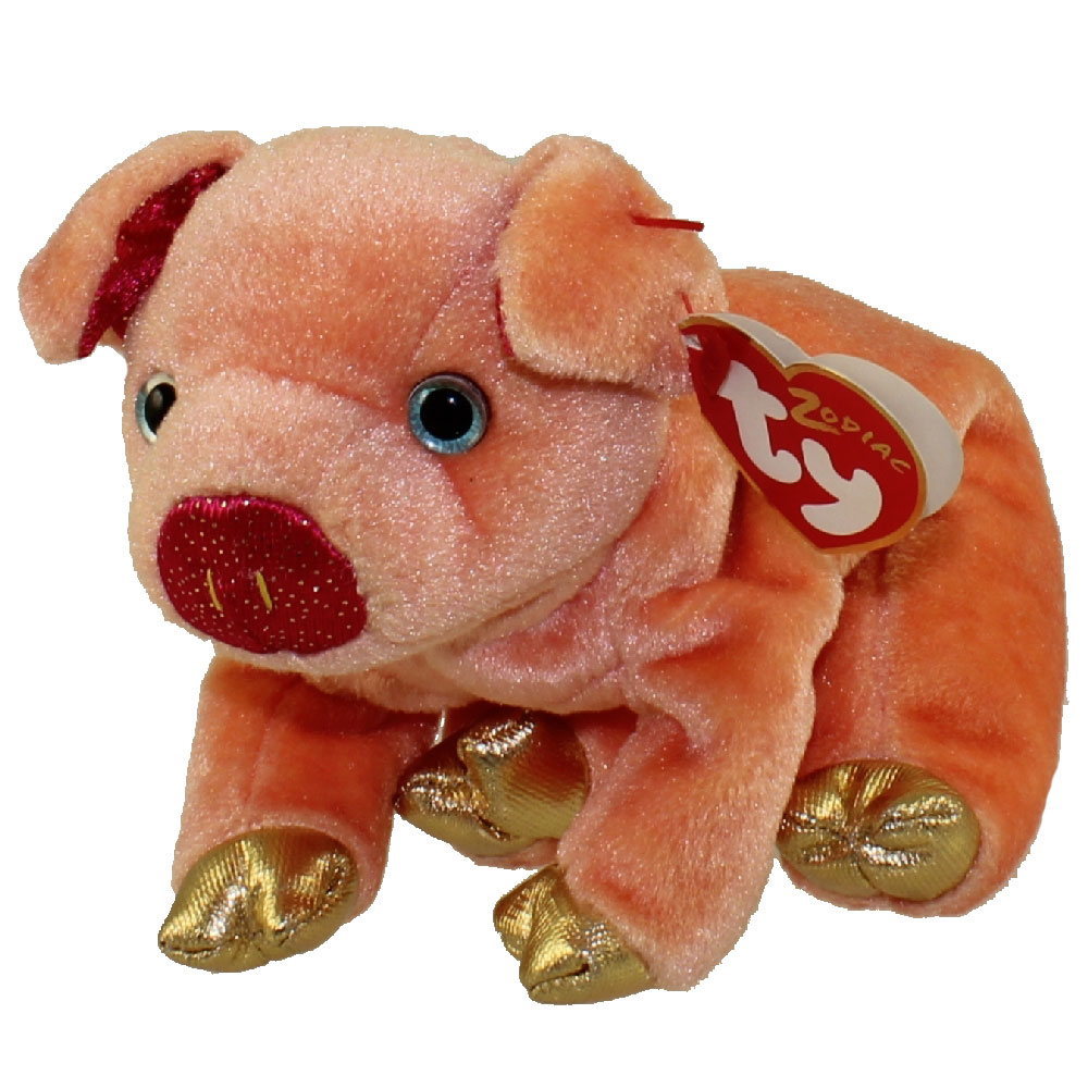 Ty Beanie Baby Zodiac Series "Pig" Brand New w/Mint Tags 