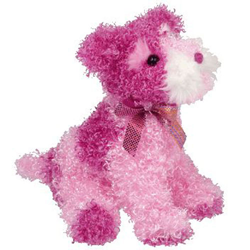 TY Pinkys - GLITTERS the Pink Dog (6.5 inch)